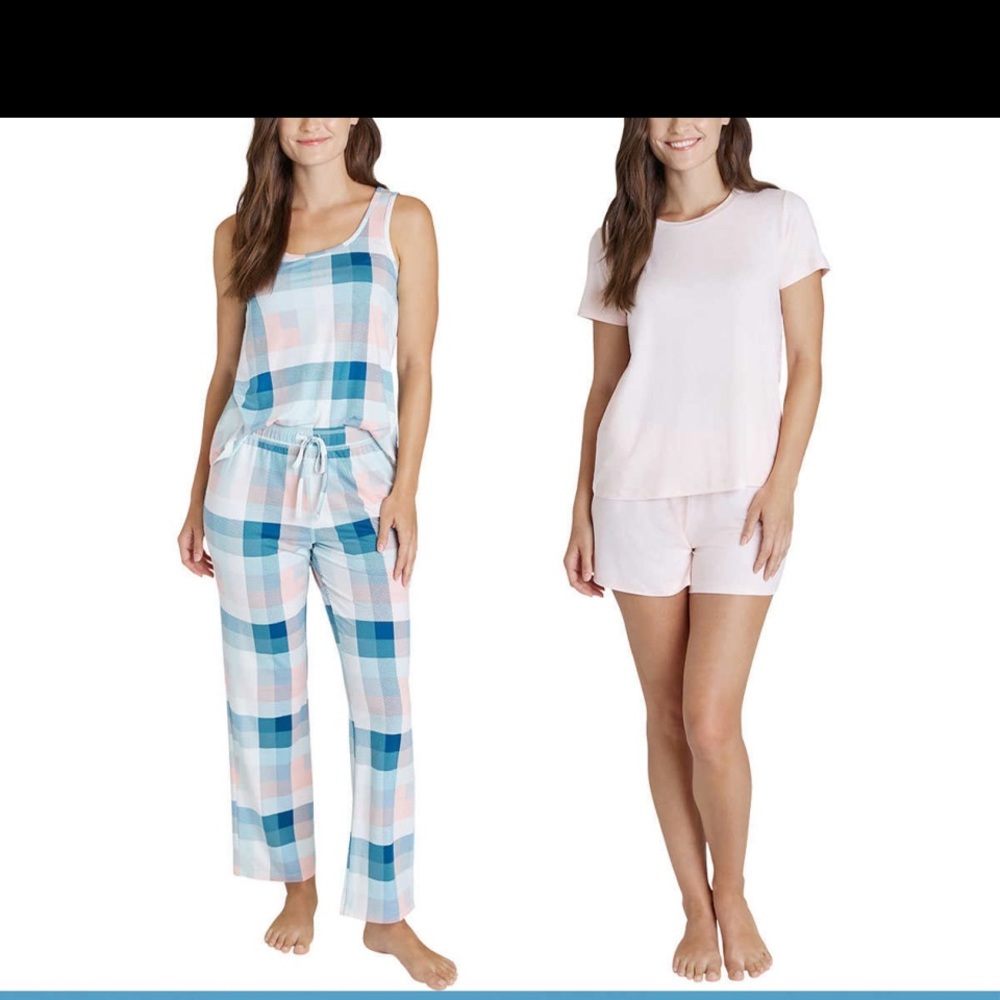 Eddie Bauer Women's Ladies' 4-piece PJ Set Medium